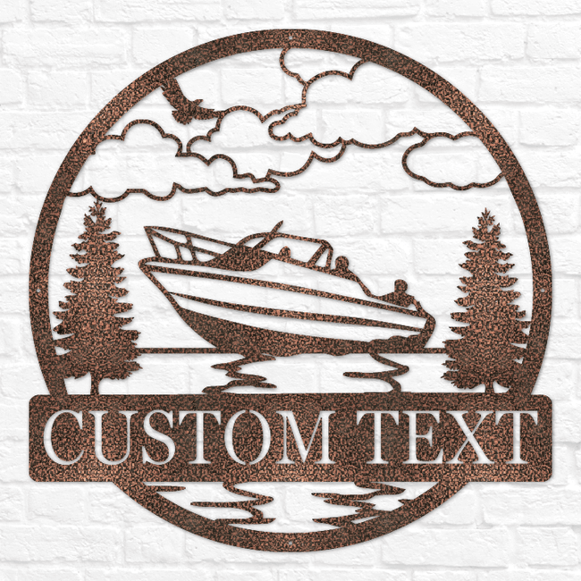 Boat Outdoor Monogram