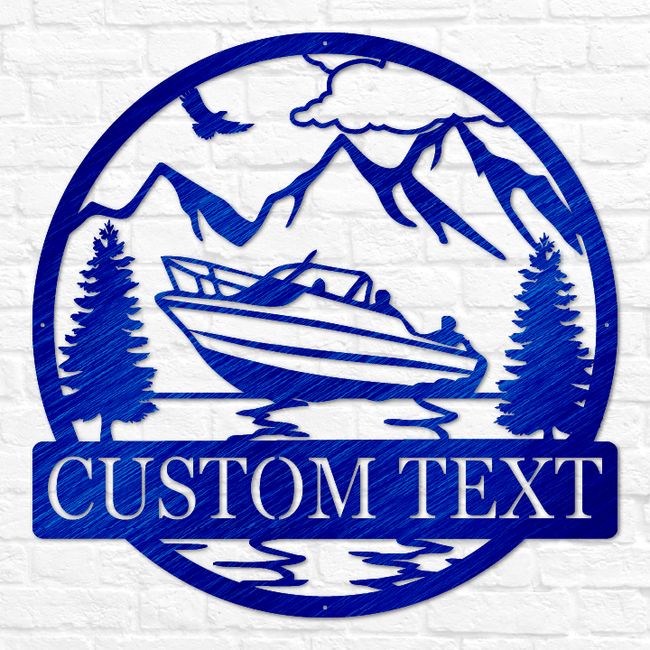 Boat Outdoor Monogram