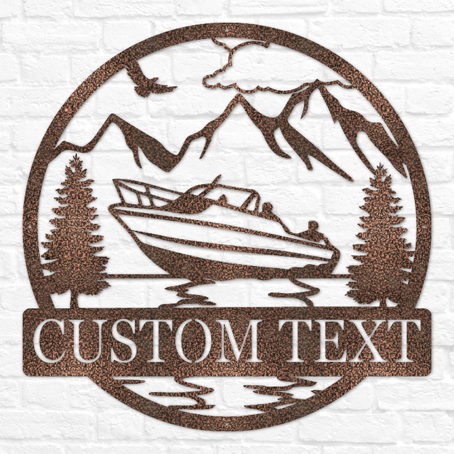 Boat Outdoor Monogram