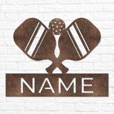 Pickle Ball Name Sign