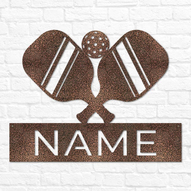 Pickle Ball Name Sign
