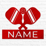 Pickle Ball Name Sign