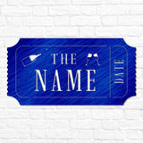 Ticket Stub Monogram