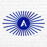 Starburst Letter Monogram