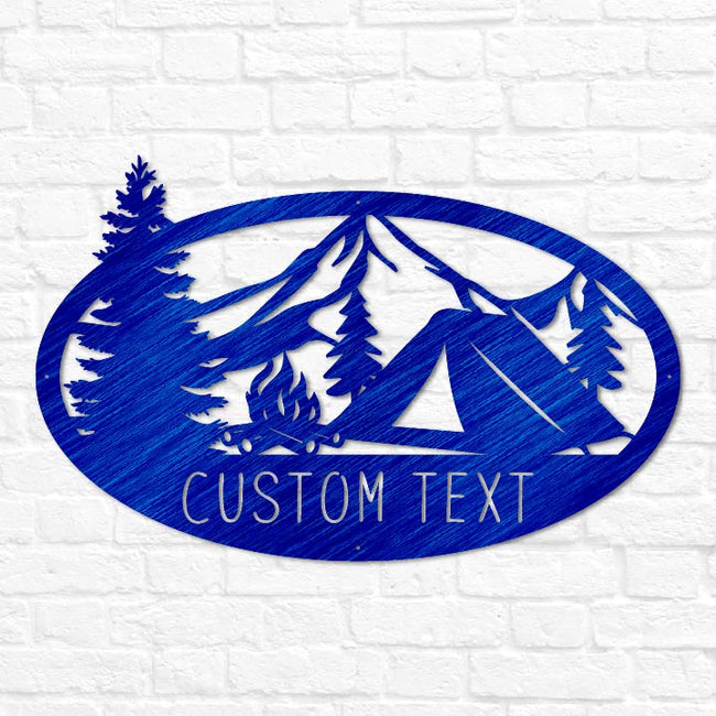 Camping Oval Monogram