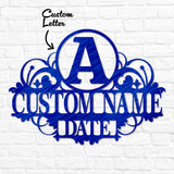 Family Name Letter Ornament