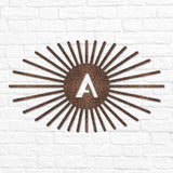 Starburst Letter Monogram