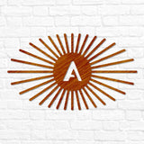 Starburst Letter Monogram