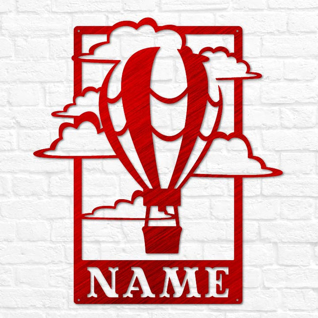 Hot Air Balloon Monogram