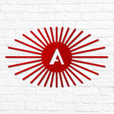 Starburst Letter Monogram