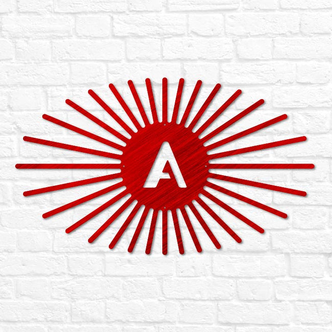 Starburst Letter Monogram