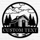 Cabin Outdoor Monogram