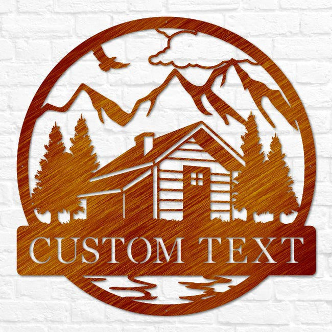 Cabin Outdoor Monogram