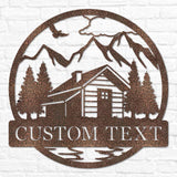 Cabin Outdoor Monogram