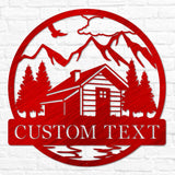 Cabin Outdoor Monogram