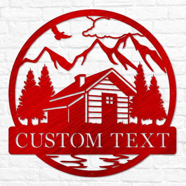 Cabin Outdoor Monogram