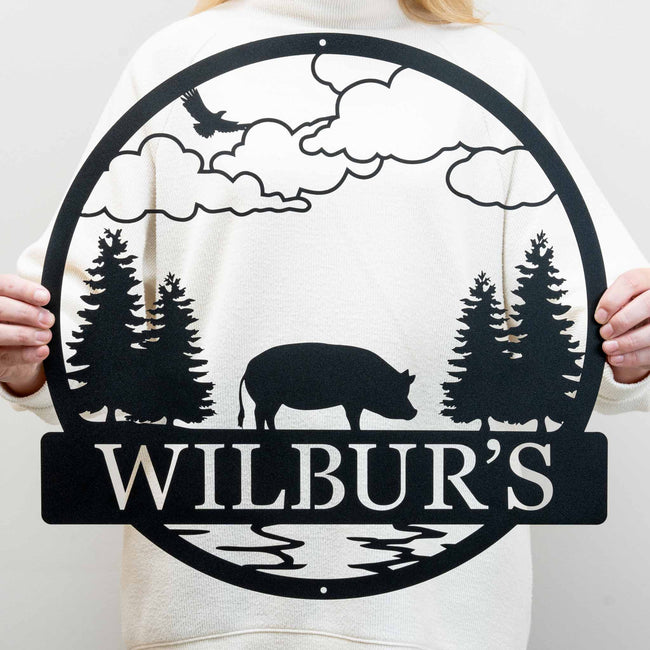 Pig Outdoor Monogram