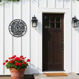 Circle Tree of Life Monogram