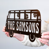Hippie Van Name Sign