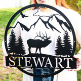 Elk Outdoor Monogram