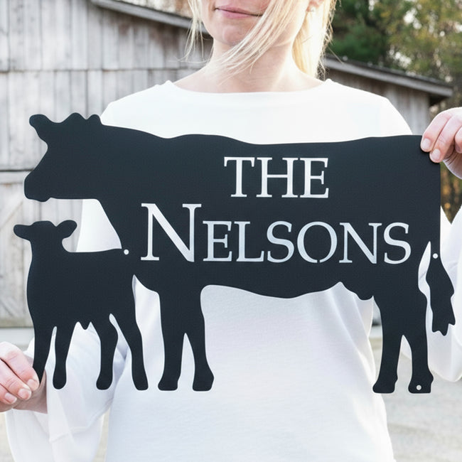 Cow & Calf Monogram