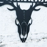 Deer Skull Antler Monogram