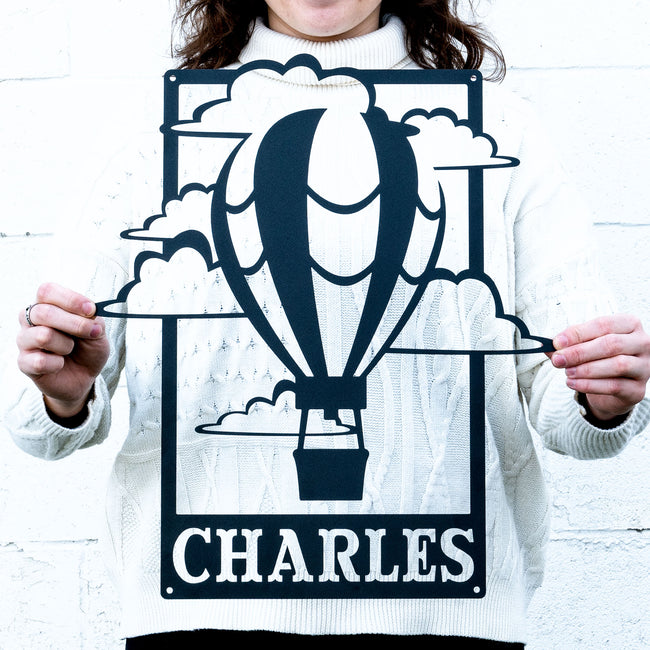 Hot Air Balloon Monogram