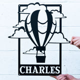 Hot Air Balloon Monogram