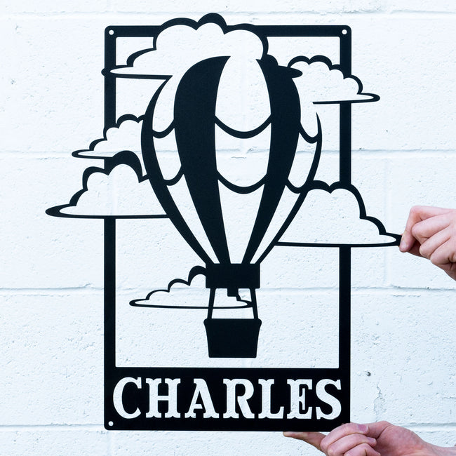 Hot Air Balloon Monogram