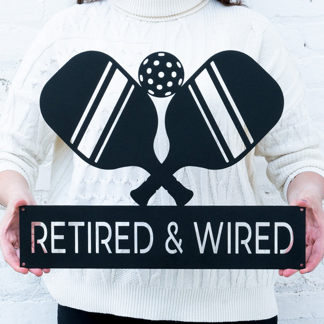 Pickle Ball Name Sign