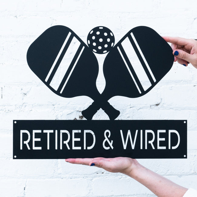 Pickle Ball Name Sign