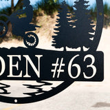 Dirt Bike Outdoor Monogram