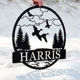 Duck Outdoor Monogram