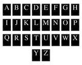 Established Letter Plaque