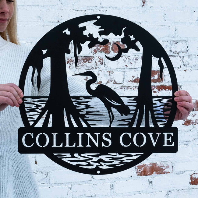 Heron Outdoor Monogram