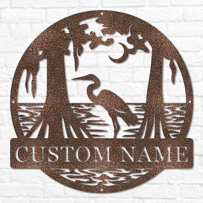 Heron Outdoor Monogram