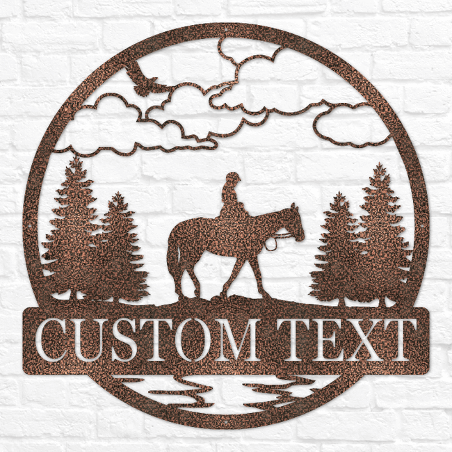 Horse Equestrian Outdoor Monogram