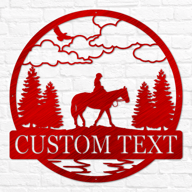 Horse Equestrian Outdoor Monogram