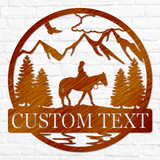 Horse Equestrian Outdoor Monogram