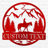 Horse Equestrian Outdoor Monogram