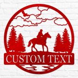 Horse Equestrian Outdoor Monogram