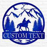 Horse Equestrian Outdoor Monogram