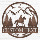 Horse Equestrian Outdoor Monogram