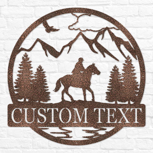 Horse Equestrian Outdoor Monogram