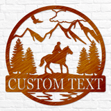 Horse Equestrian Outdoor Monogram