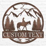 Horse Equestrian Outdoor Monogram