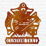Fireman Monogram