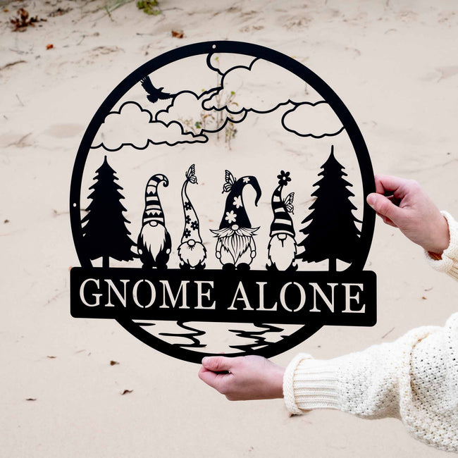 Gnomes Outdoor Monogram