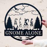 Gnomes Outdoor Monogram