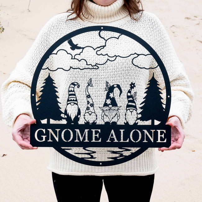 Gnomes Outdoor Monogram